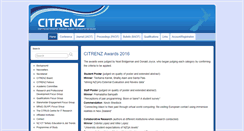 Desktop Screenshot of citrenz.ac.nz