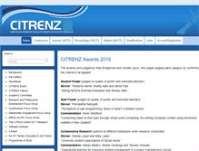 Tablet Screenshot of citrenz.ac.nz